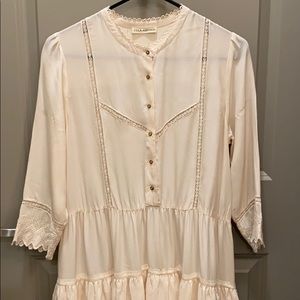 Silk Ulla Johnson Peasant Dress.
